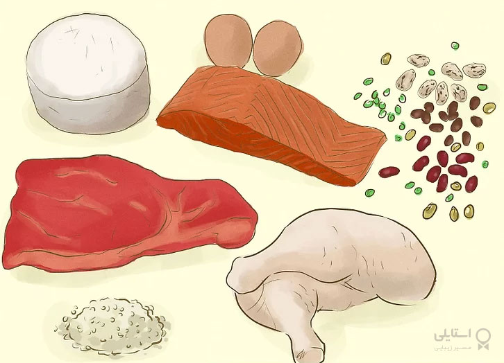 داشتن موهای سالم با تغذیه مناسب