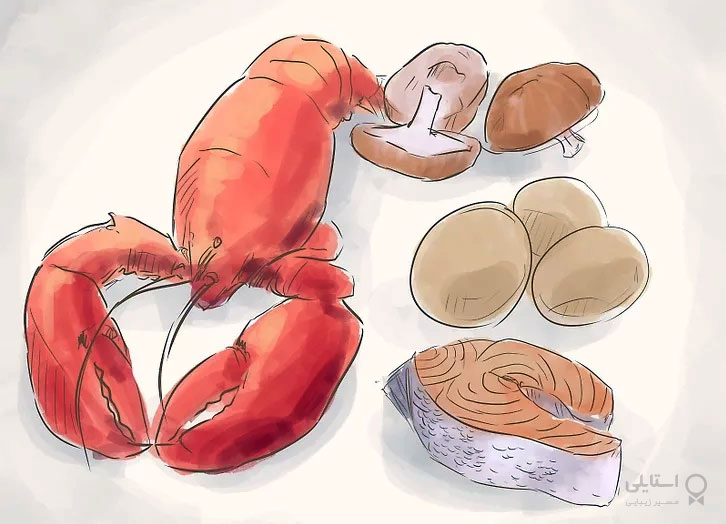 داشتن موهای سالم با تغذیه مناسب