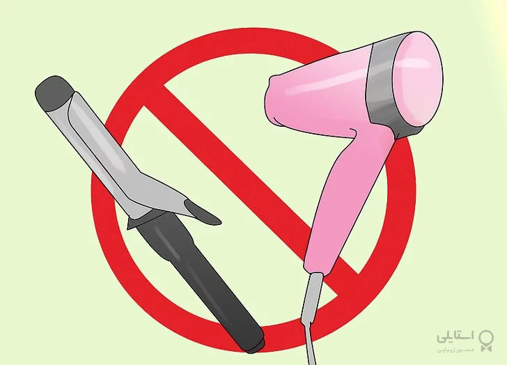 حالت دادن مو با لوازم حرارتی