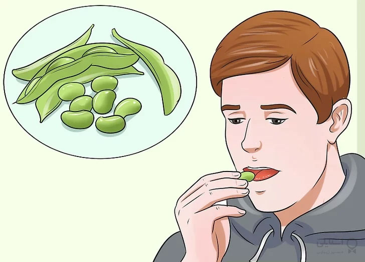 خوردن لوبیا سبز
