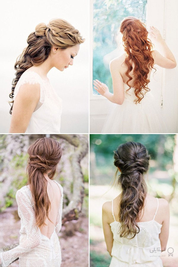 مدل شینیون عروس جدید