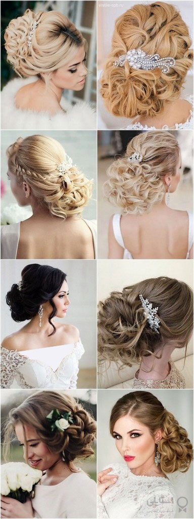 مدل شینیون عروس جدید