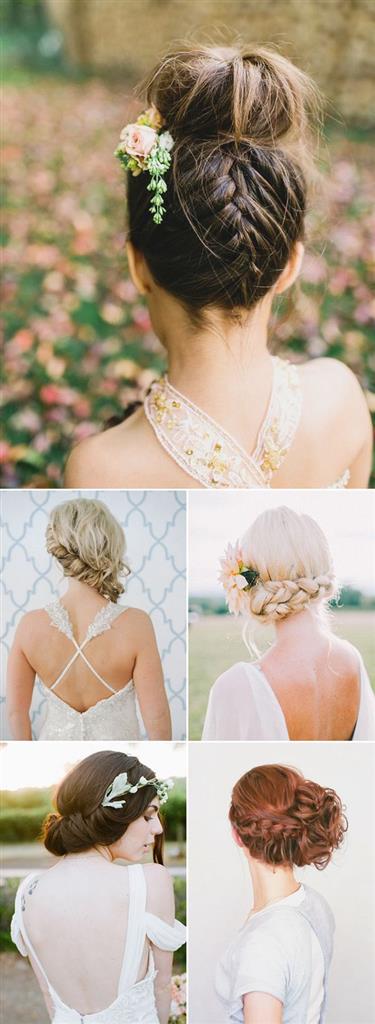 مدل شینیون عروس جدید