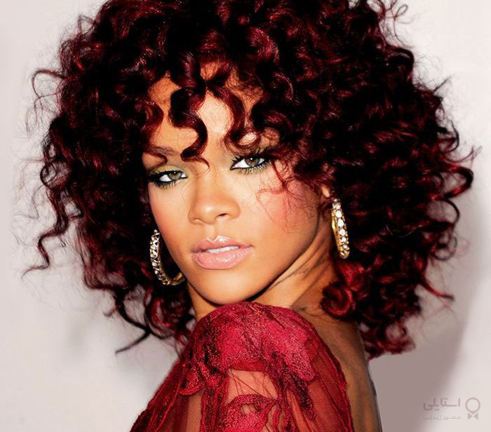 رنگ موی ریحانا (Rihanna)