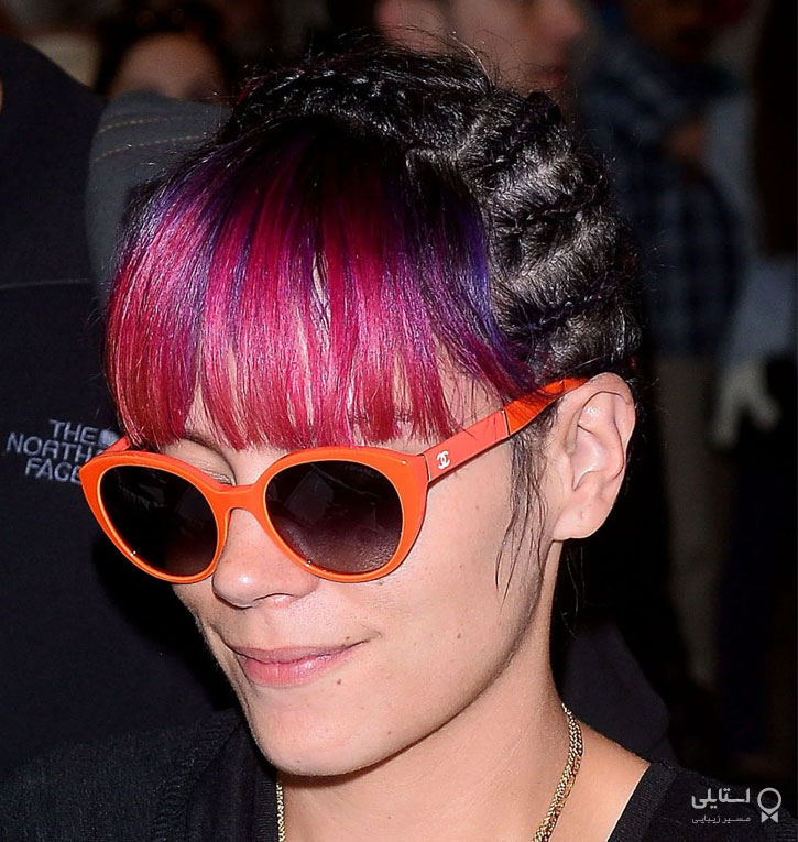 رنگ موی لی لی آلن (Lily Allen)