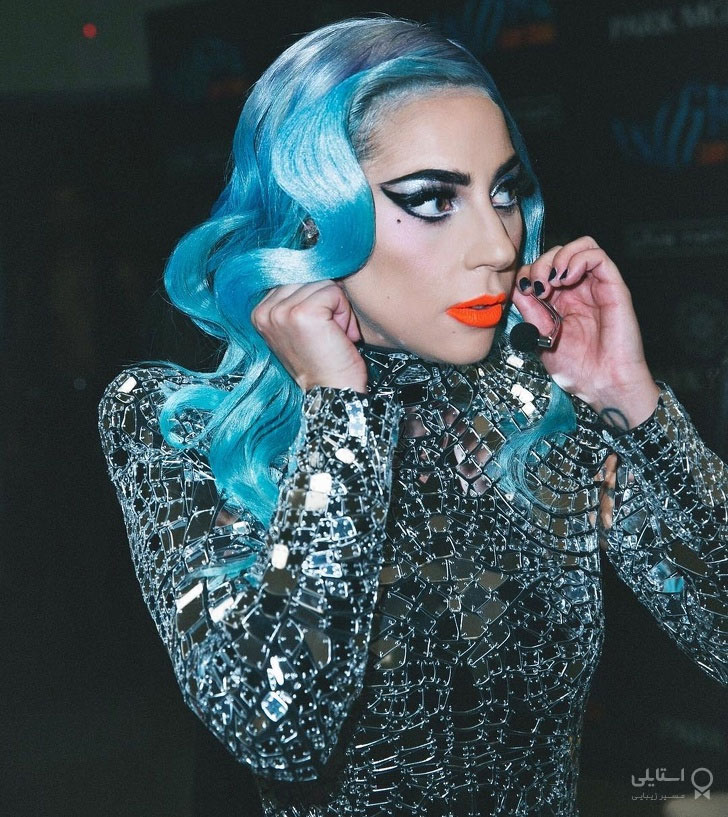 رنگ موی  لیدی گاگا (Lady Gaga)