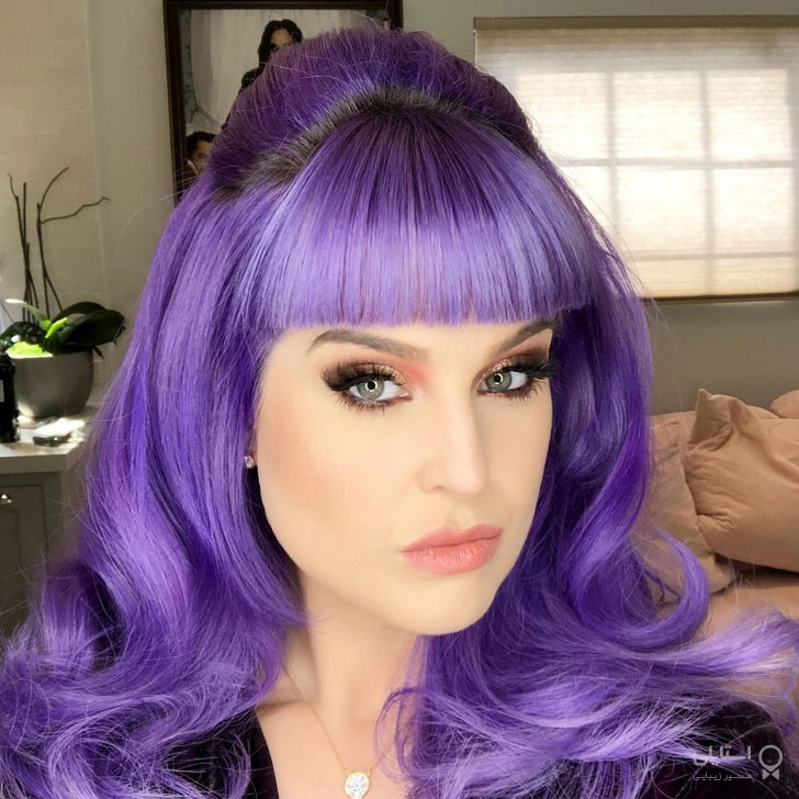 رنگ موی کلی آزبورن (Kelly Osbourne)