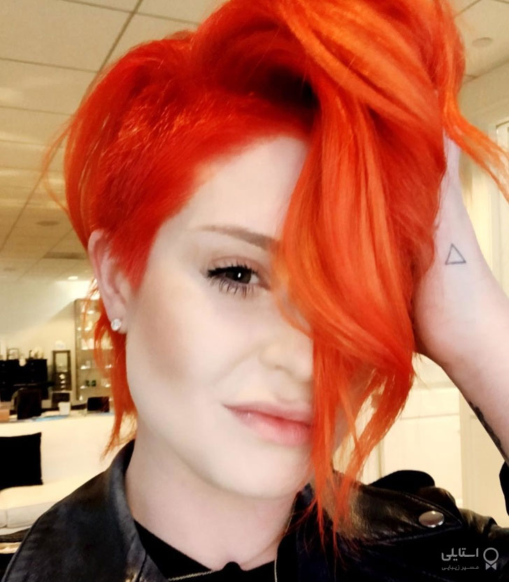 رنگ موی کلی آزبورن (Kelly Osbourne)