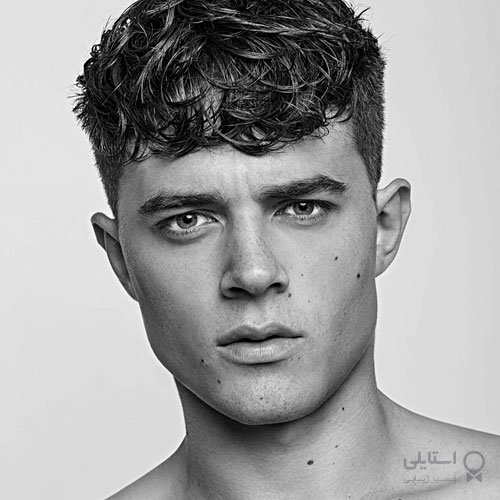 مدل موی چتری حالت‌دار + بغل‌های نوار مانند