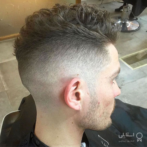 مدل مو محو کردن زیاد + حالت‌دار طبیعی