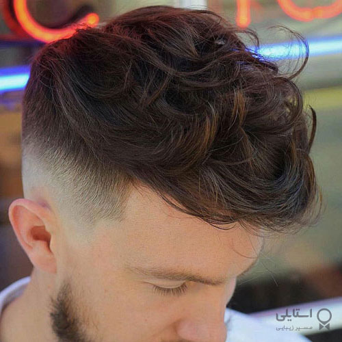 مدل حجیم و حالت‌دار دور کوتاه + بغل‌های محو شده