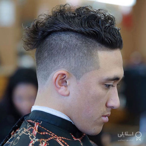 مدل حالت‌دار شاهین مانند + موی کوتاه در بغل