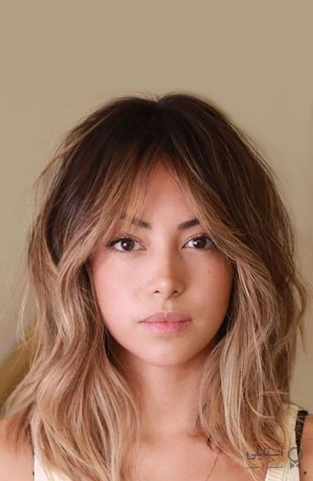 رنگ آمبره برای موی متوسط