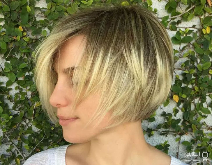 مدل موی مدل باب با طول چانه