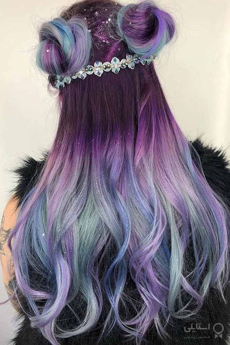 آمبره کهکشانی / ایده‌های رنگ موی آمبره