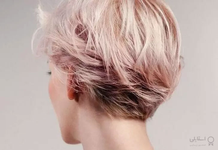 مدل موی کوتاه لبهدار