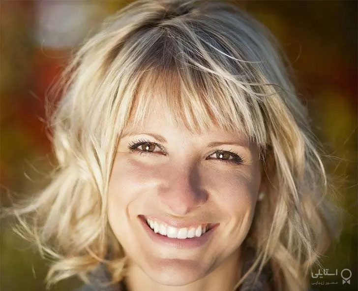 مدل مو باب حالت دار