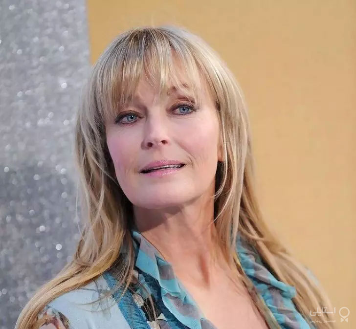 مدل مو بلند و لخت بلوند با چتری