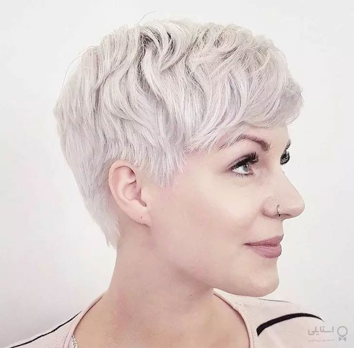 موی خاکستری درخشان