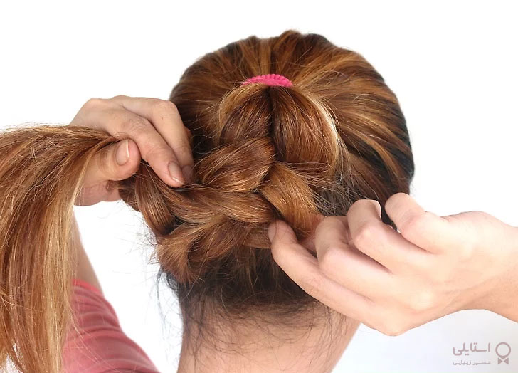 شینیون گل ۳بعدی