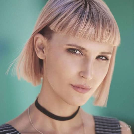 رنگ بلوند دودی خاکی