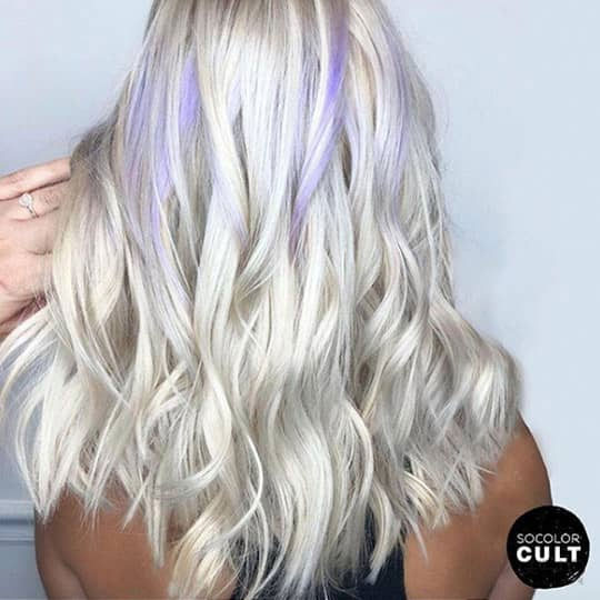 رنگ بلوند دودی خاکستری