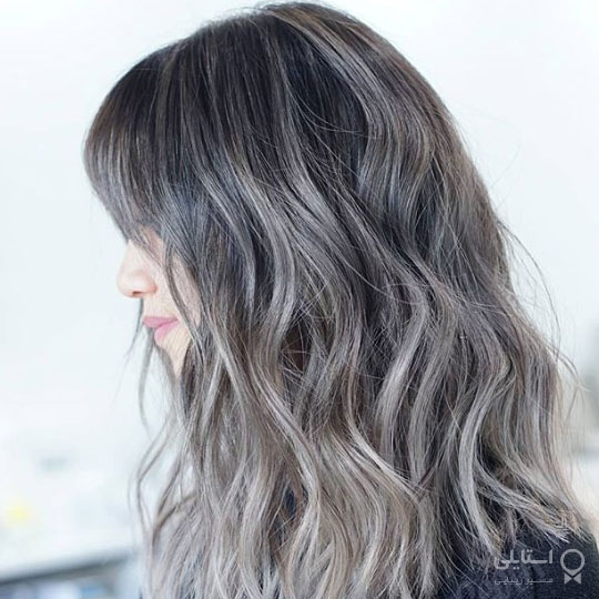 موی خاکستری ترند سال 2020 -انواع هاله‌های خاکستری