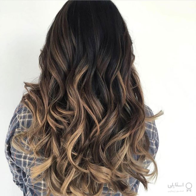 هایلایت کاراملی