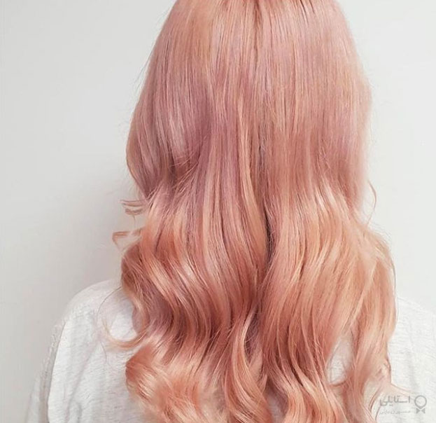 رنگ مو زردالویی