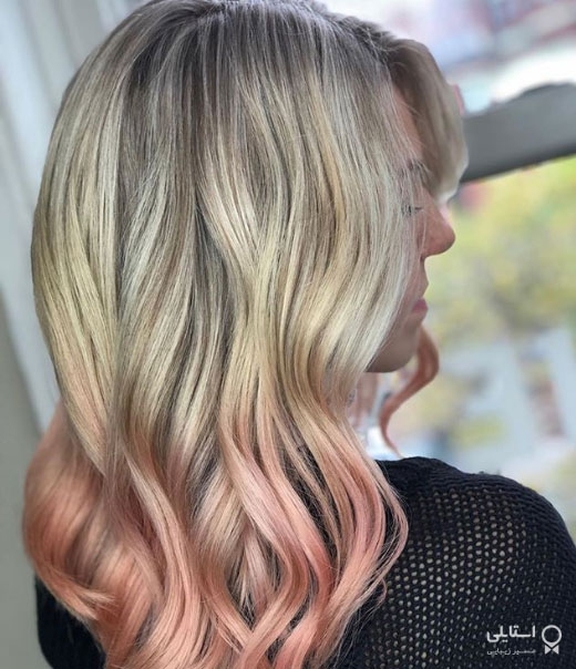 رنگ مو دیپ دای رزگلد