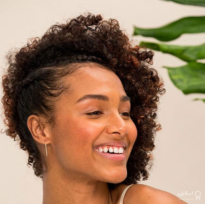 موی نیمه جمع و شینیون برای موهای نازک