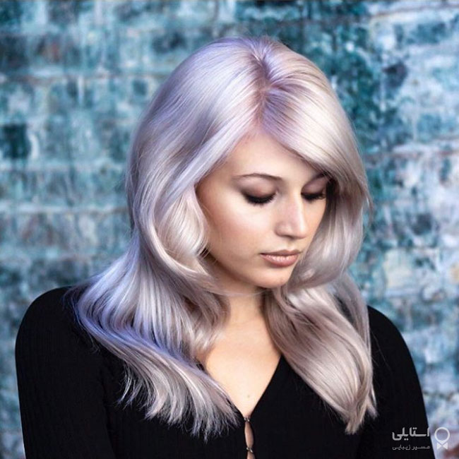 مدل رنگ موی هولوگرافیکی که باعث می شود ظاهری رنگین کمانی داشته باشید - رنگ موی بلوند اوپال