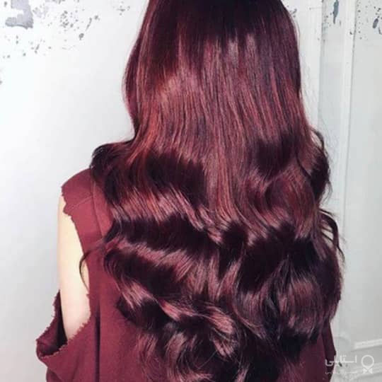 موهای قرمز معرکه - قرمز بنفش