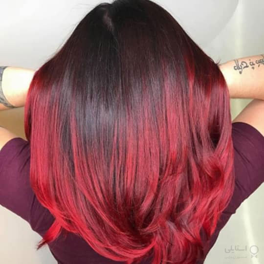 موهای قرمز معرکه - یاقوتی