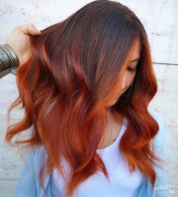موهای قرمز معرکه - قرمز دارچینی