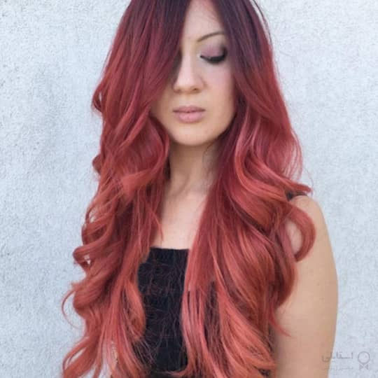 موهای قرمز معرکه - صورتی