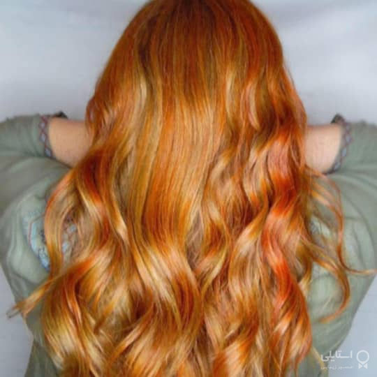 موهای قرمز معرکه - طلایی