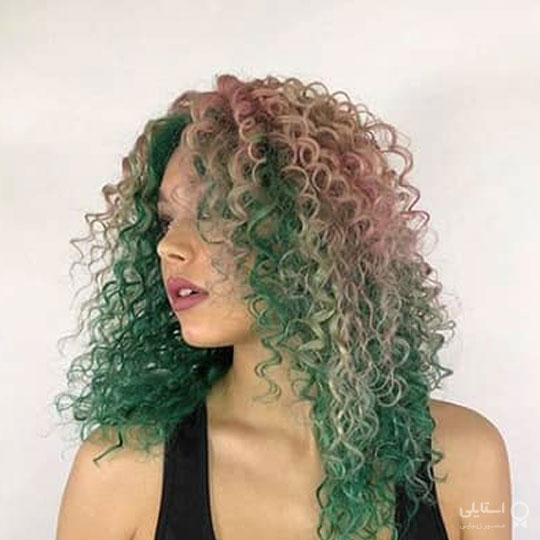 موهای قرمز معرکه - سبز و قرمز