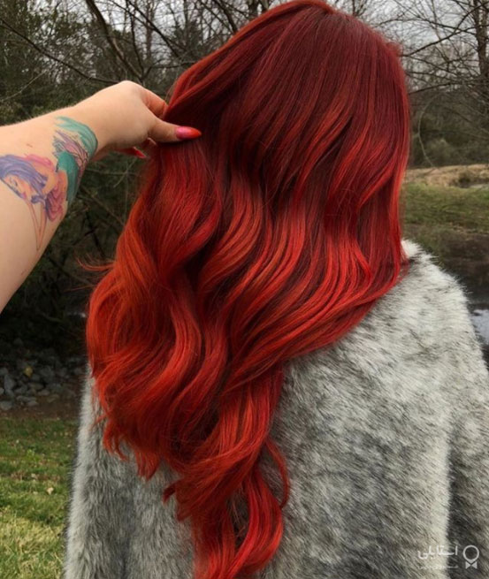موهای قرمز معرکه - قرمز مسی
