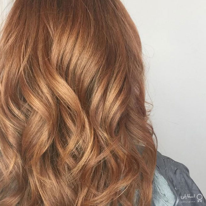 موهای قرمز معرکه - بلوند با هاله مسی