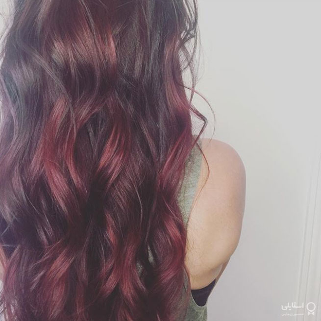 موهای قرمز معرکه - شرابی