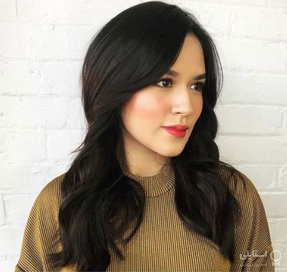 رنگ موی شکلاتی خاکستری تیره