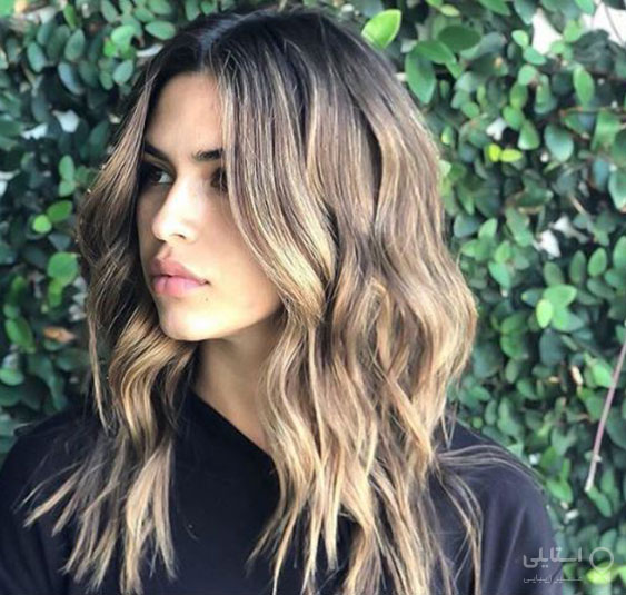 رنگ موی عسلی خاکستری