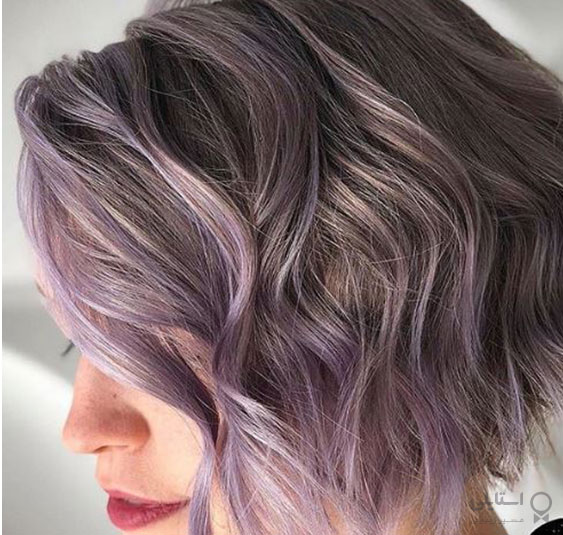 رنگ موی یاسی خاکستری