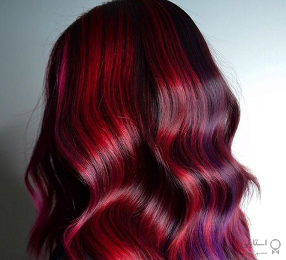 قرمز و ارغوانی