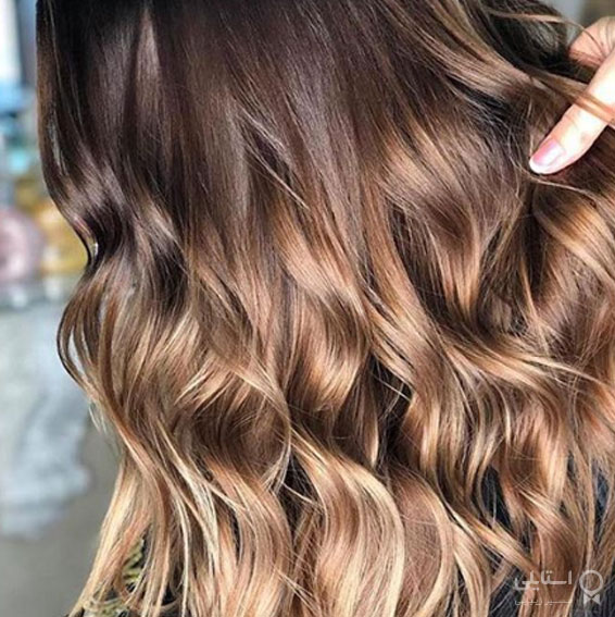 قهوه‌ای طلایی آمبره