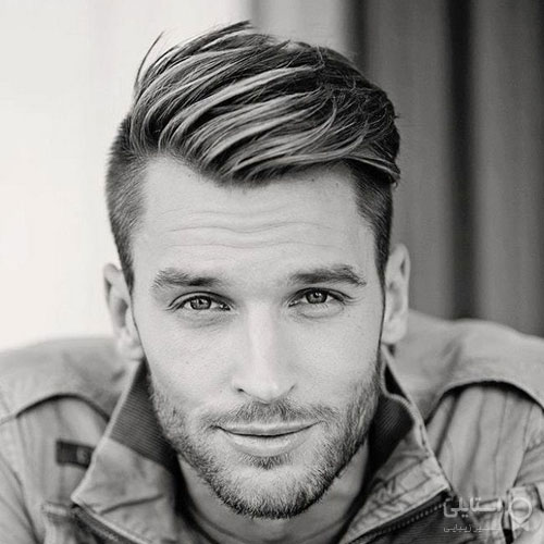 مدل مو کج با محو کم