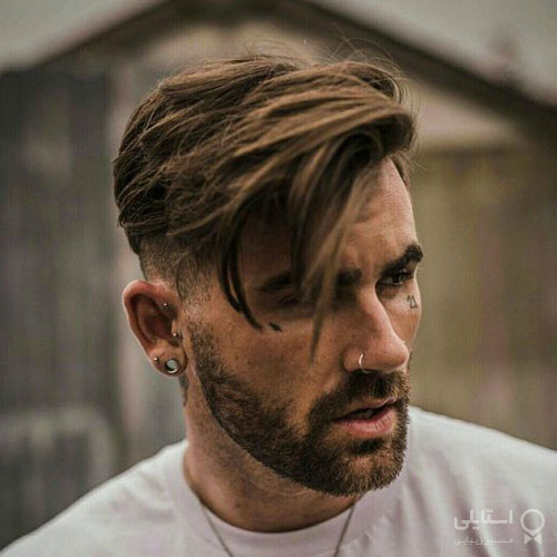 مدل مو کج دو طرف کوتاه