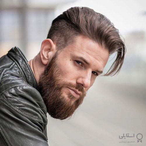 مدل مو کج با محو کم