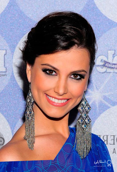 مدل شینیون مو سلبریتی